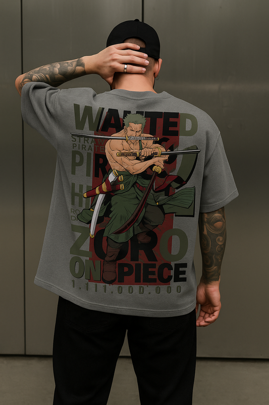 ZORO | ONE PIECE INSPIRED | ANIME OVERSIZED TSHIRT